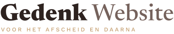 Gedenk Website — voor het afscheid en daarna